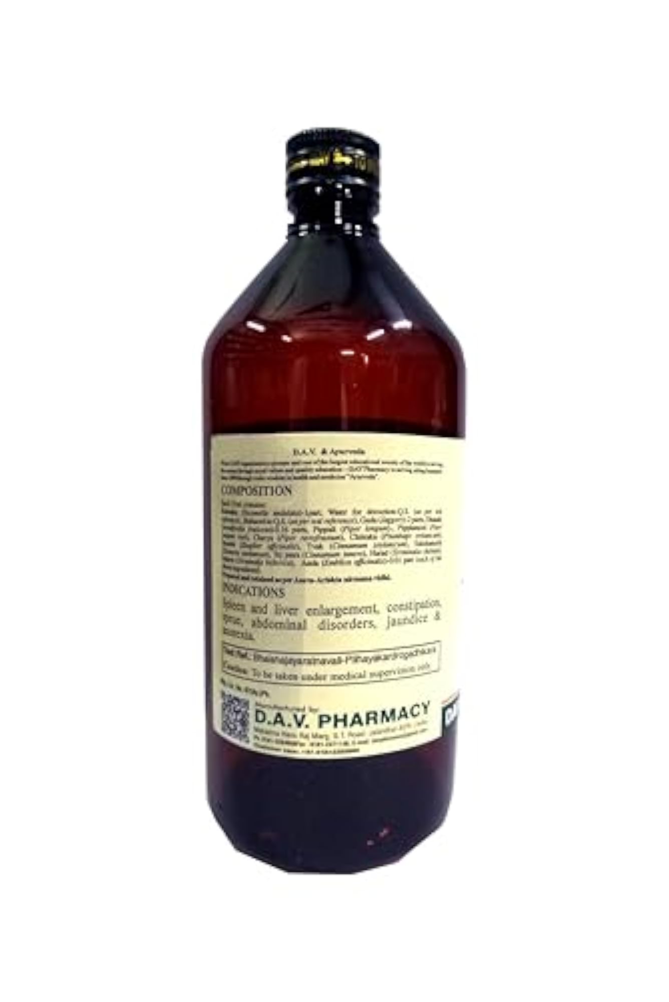 DAV Rohitakarishta, 225ml Herbal Tonic